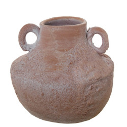 Jarron terracota envejecida