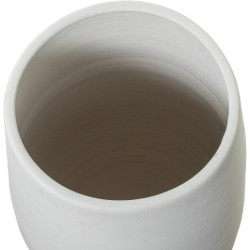 Jarron blanco mate