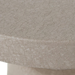 Mesa auxiliar mate blanco