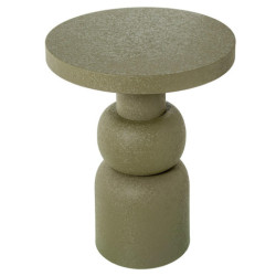 Mesa auxiliar mate verde