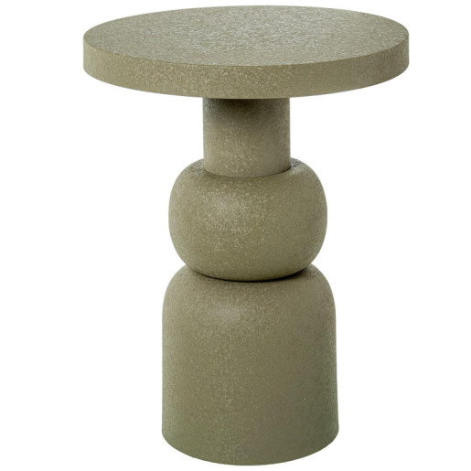 Mesa auxiliar mate verde