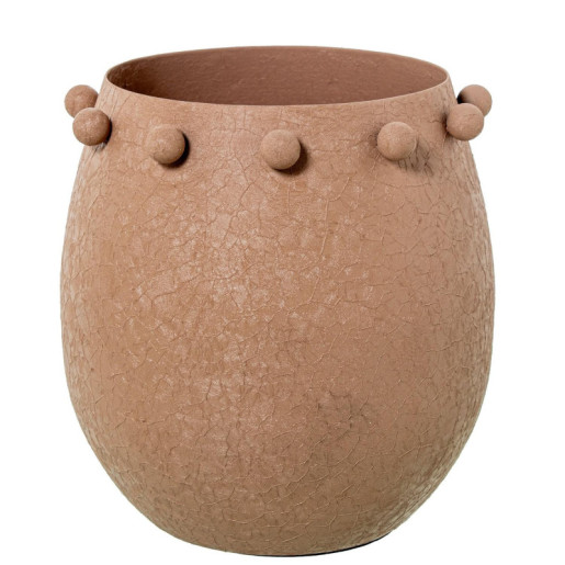 Portavelas mate rosa