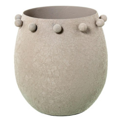 Portavelas mate blanco