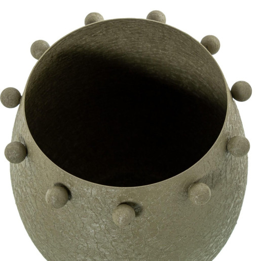 Portavelas mate verde