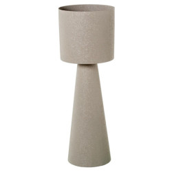 Macetero mate blanco