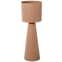 Macetero mate rosa