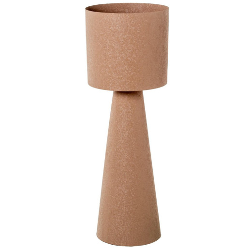Macetero mate rosa