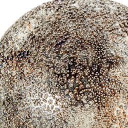 Figura seta plateado y natural