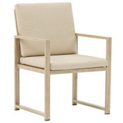 Silla beige