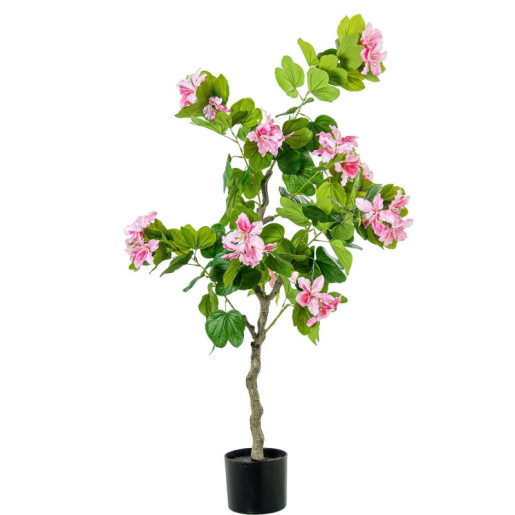 Planta artificial rosa