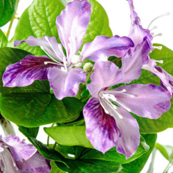 Planta artificial violeta