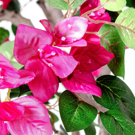 Planta artificial rosa