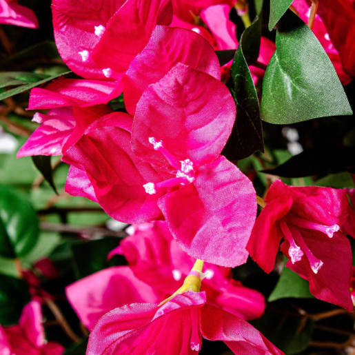 Planta artificial rosa