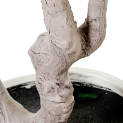 Planta artificial blanco
