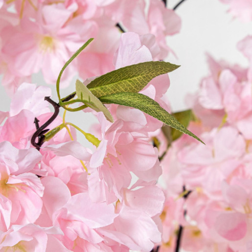 Planta artificial rosa cherry
