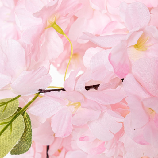 Planta artificial rosa cherry