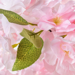 Planta artificial rosa cherry