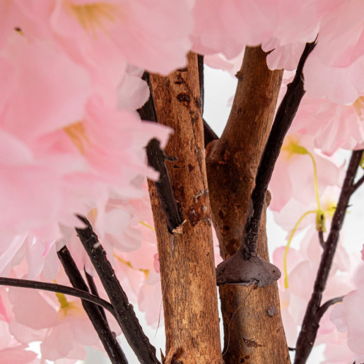 Planta artificial rosa cherry