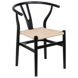 Silla negro