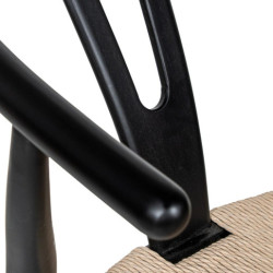 Silla negro