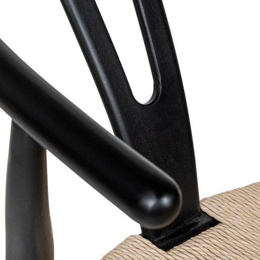 Silla negro