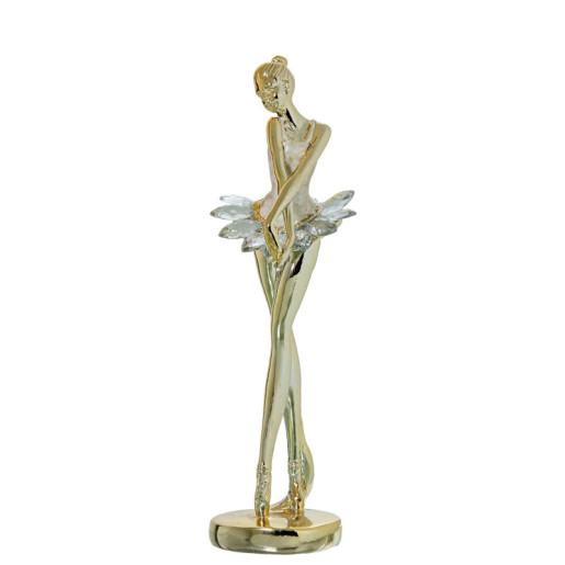 Figura bailarina dorado