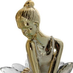 Figura bailarina dorado