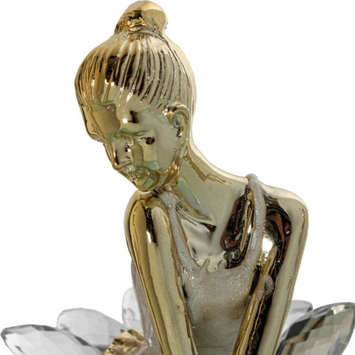 Figura bailarina dorado