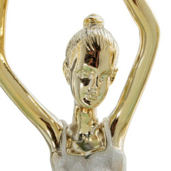 Figura bailarina dorado