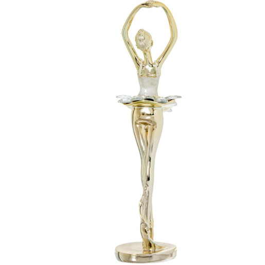 Figura bailarina dorado