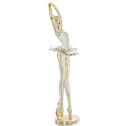 Figura bailarina dorado