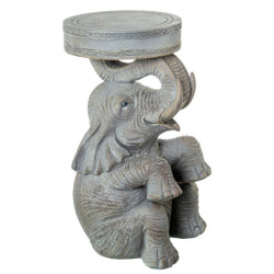 Mesa auxiliar gris