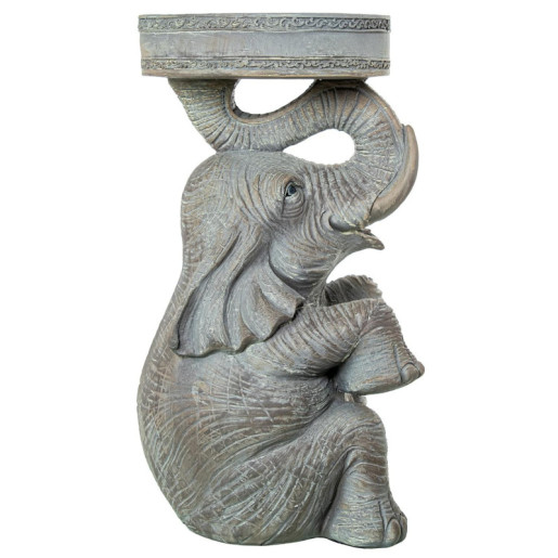 Mesa auxiliar gris
