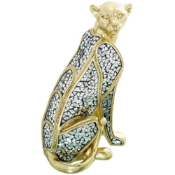 Figura guepardo dorado