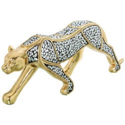 Figura guepardo dorado