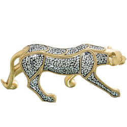 Figura guepardo dorado