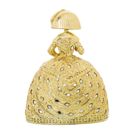 Figura menina dorado