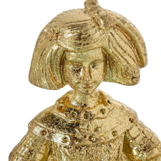 Figura menina dorado