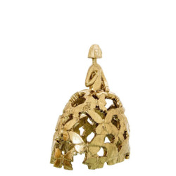 Figura menina dorado