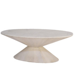 Mesa centro blanco