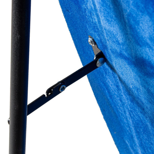 Espejo de pie azul