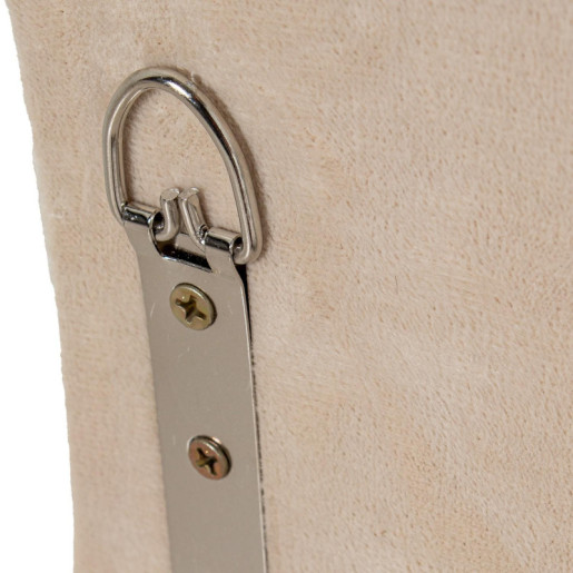 Espejo de pie beige