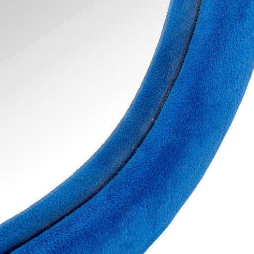 Espejo de pie azul