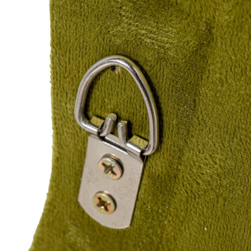 Espejo de pie verde
