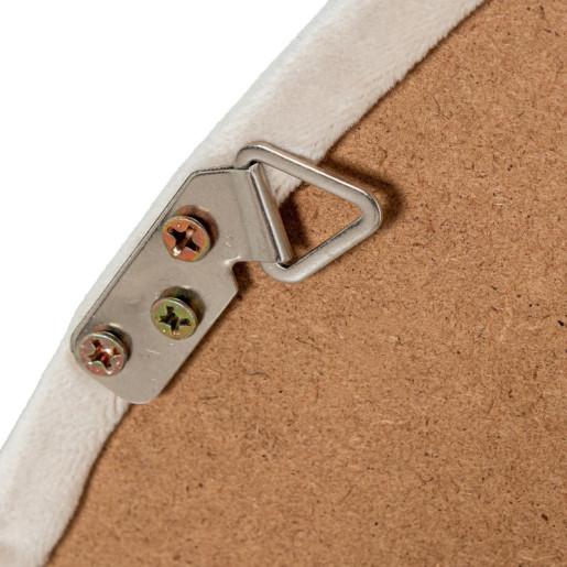 Espejo de pie beige