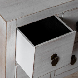 Mesa tv blanco decape