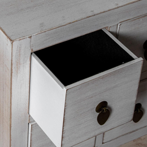 Mesa tv blanco decape