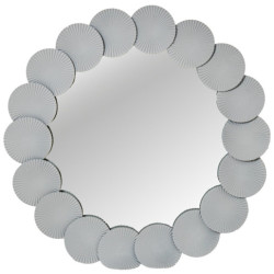 Espejo pared blanco