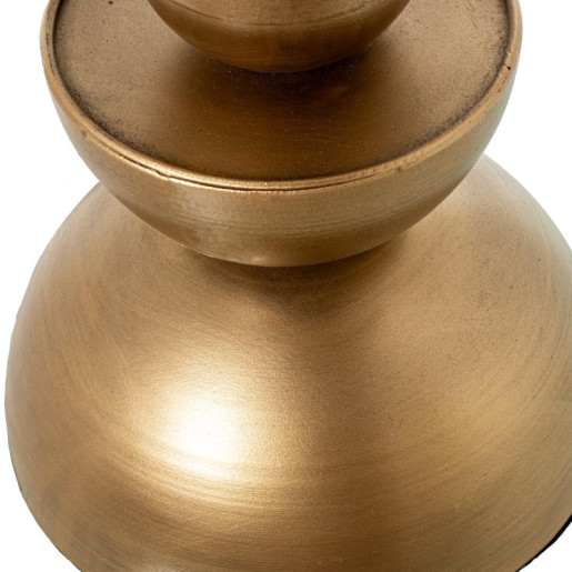 Mesa auxiliar dorado