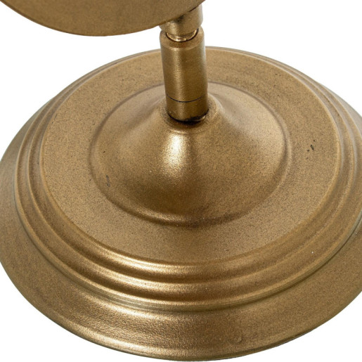 Espejo sobremesa dorado